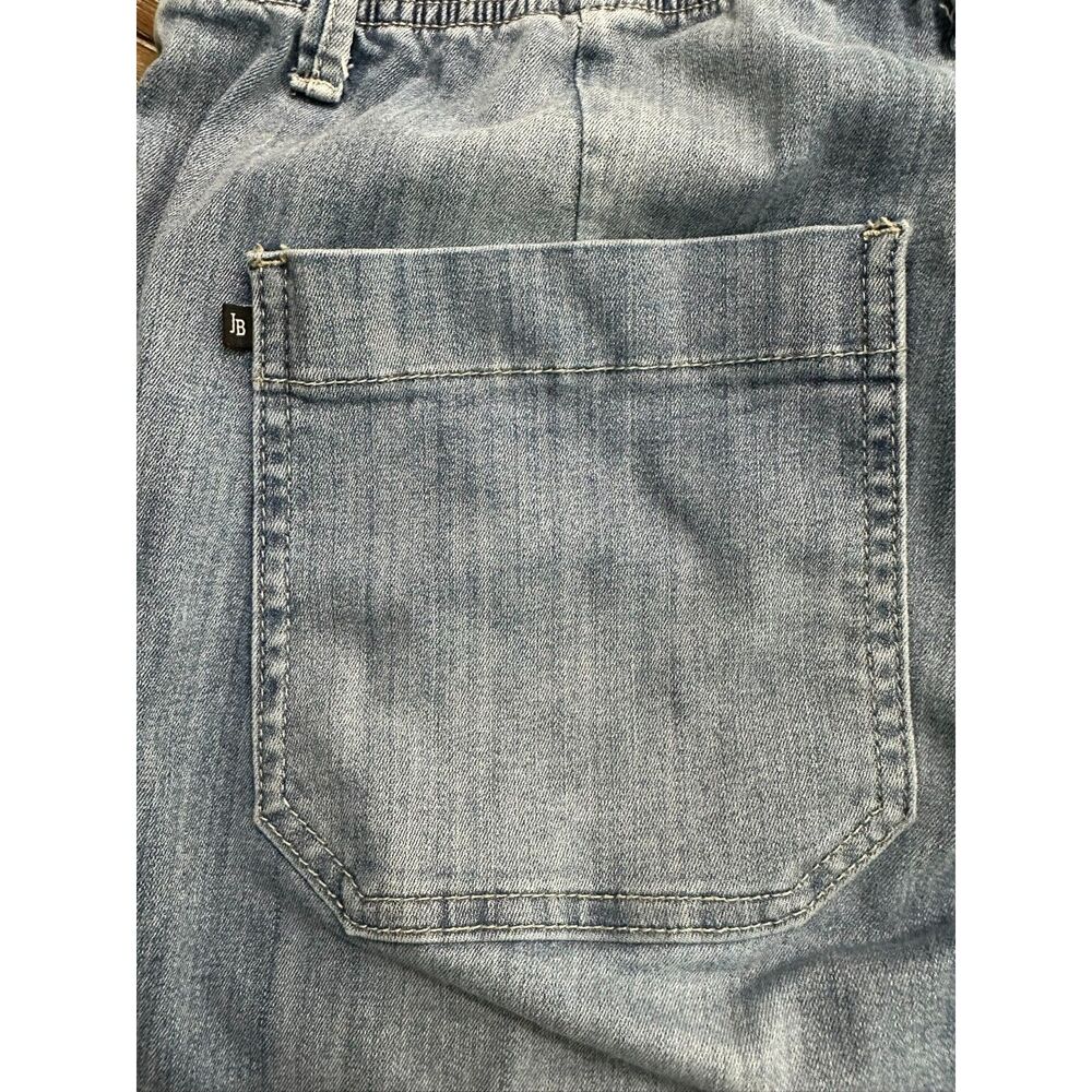 Judy Blue Womens 14W High Rise Pull On Jeans Elastic Waist Drawstring Denim - Picture 5 of 11